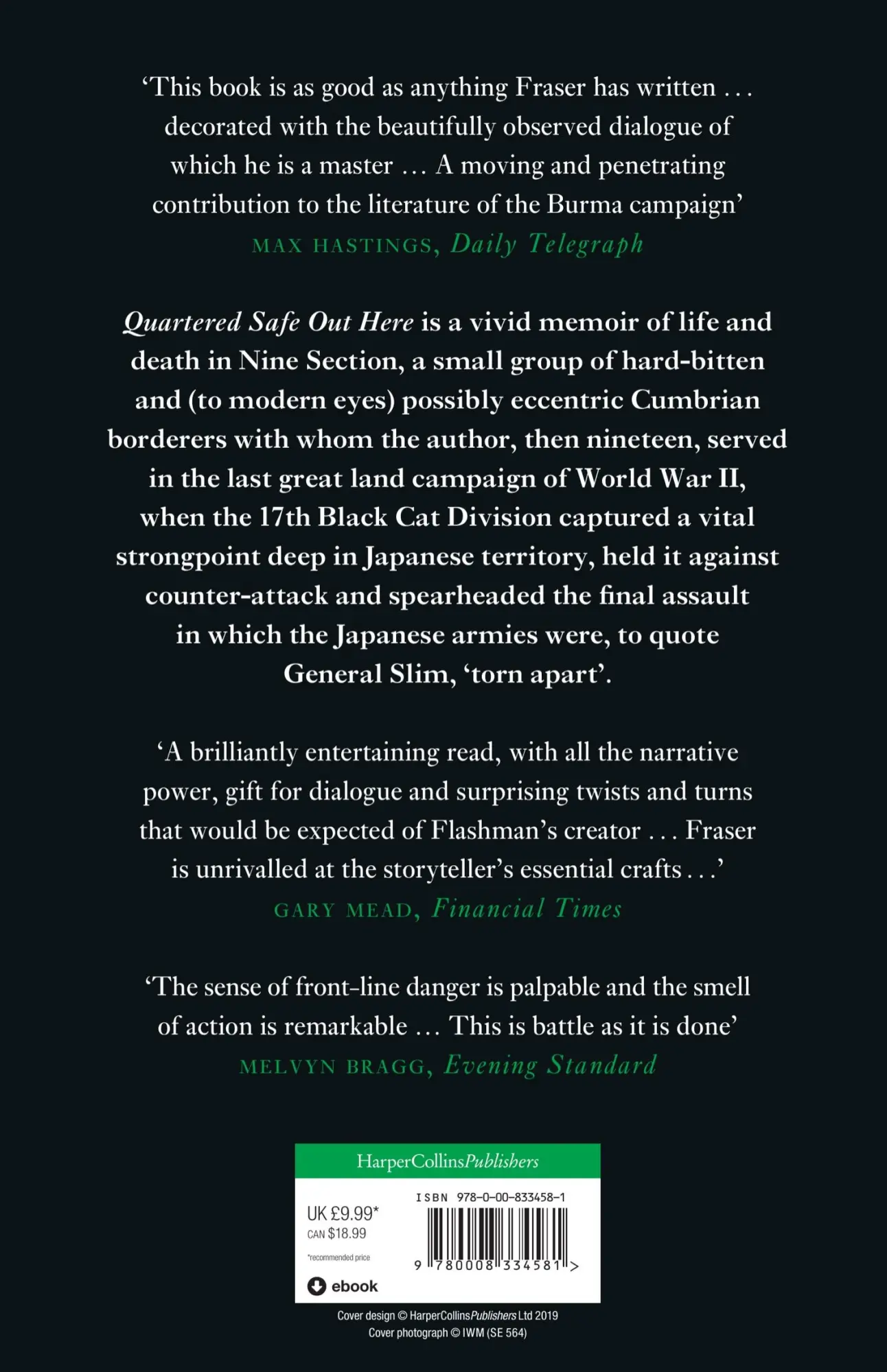 Rückseite: 9780008334581 | Quartered Safe Out Here | George Macdonald Fraser | Taschenbuch | 2019