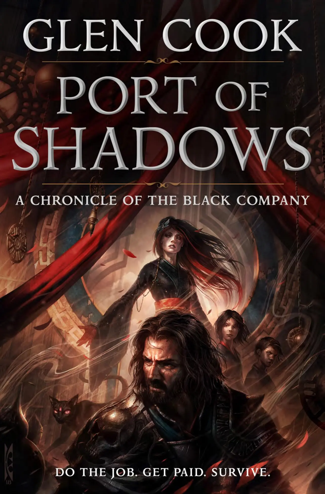 Cover: 9781250174581 | Port of Shadows | A Chronicle of the Black Company | Glen Cook | Buch