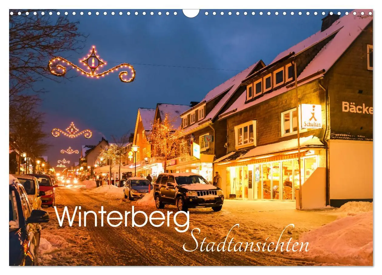 Cover: 9783457984581 | Winterberg - Stadtansichten (Wandkalender 2026 DIN A3 quer),...
