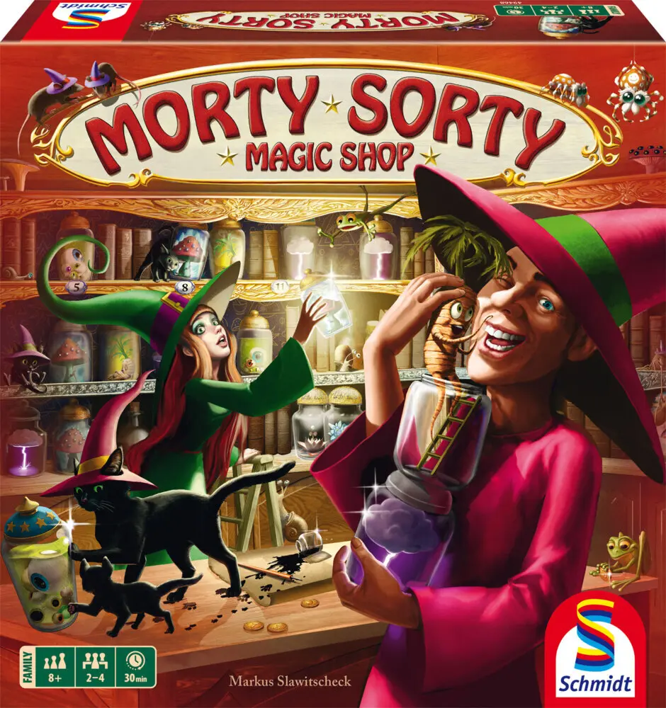 Cover: 4001504494681 | Morty Sorty Magic Shop | Familienspiel | Spiel | Schachtel | 49468