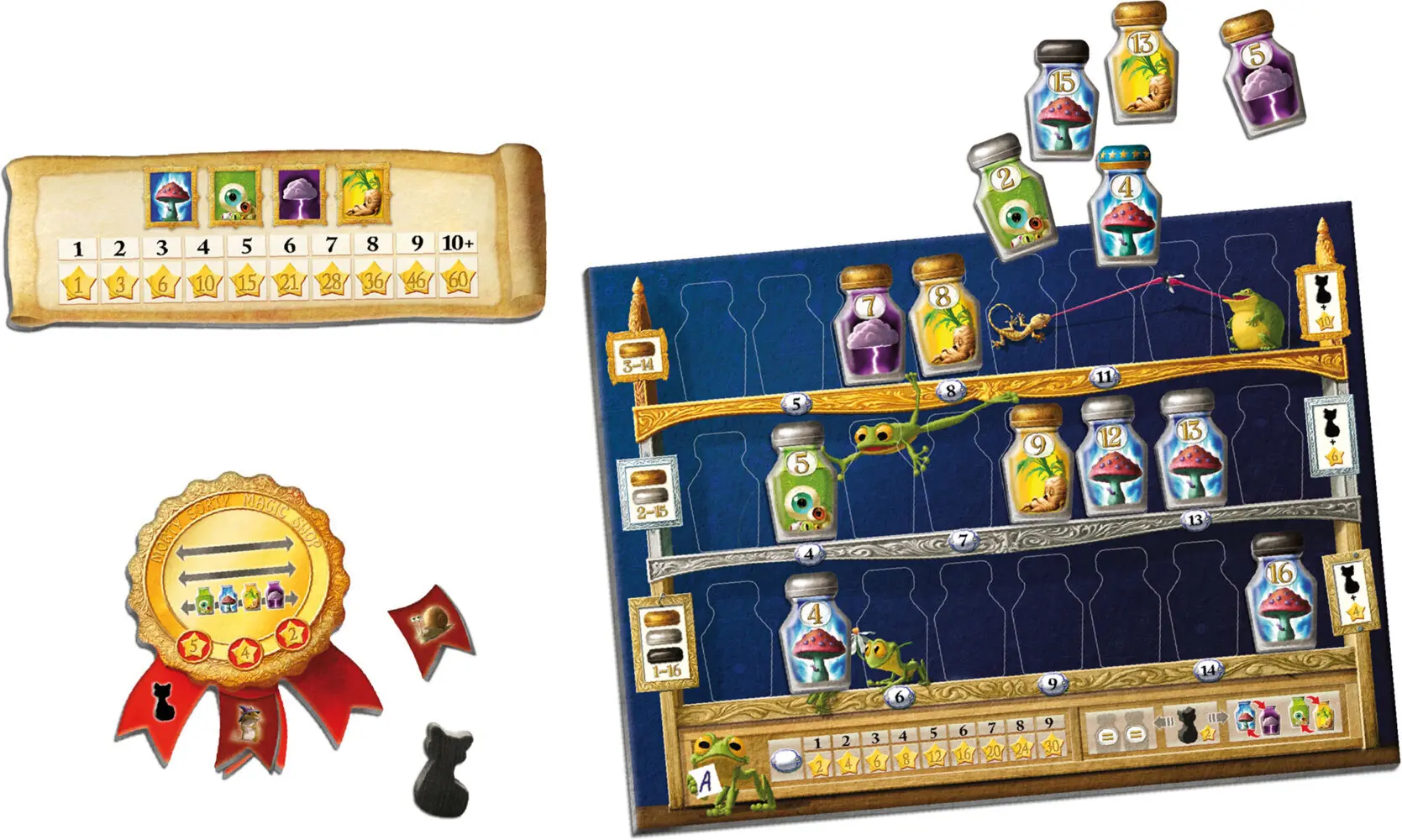 Bild: 4001504494681 | Morty Sorty Magic Shop | Familienspiel | Spiel | Schachtel | 49468