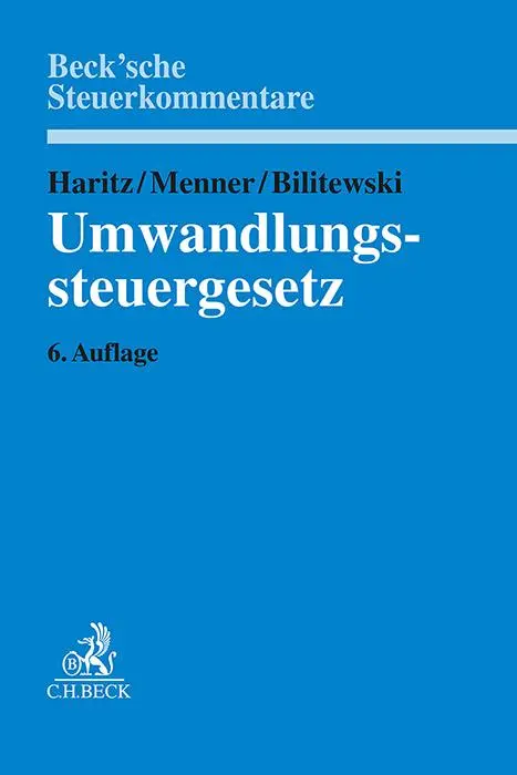 Cover: 9783406794681 | Umwandlungssteuergesetz | Stefan Menner (u. a.) | Buch | XXI | Deutsch