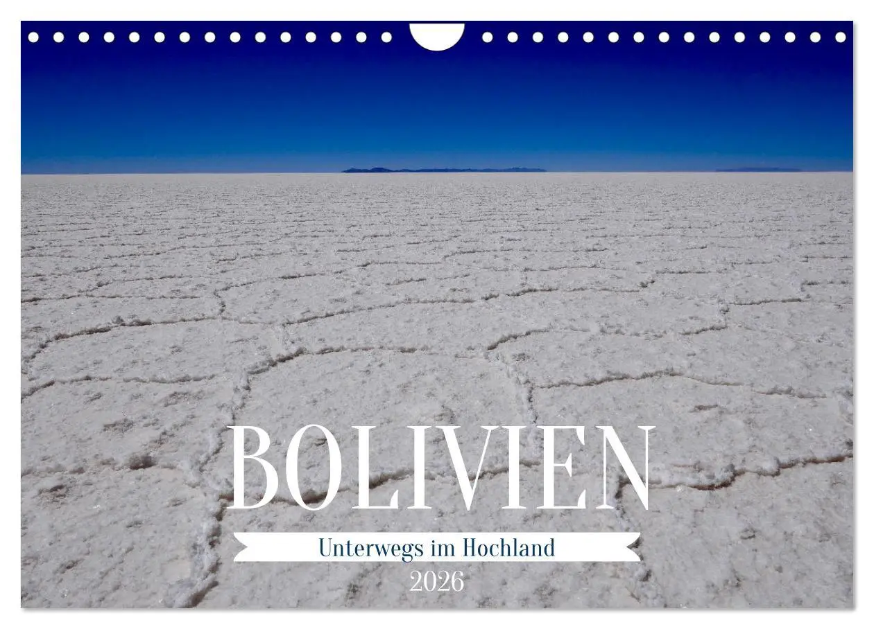 Cover: 9783457354681 | Bolivien - Unterwegs im Hochland (Wandkalender 2026 DIN A4 quer),...