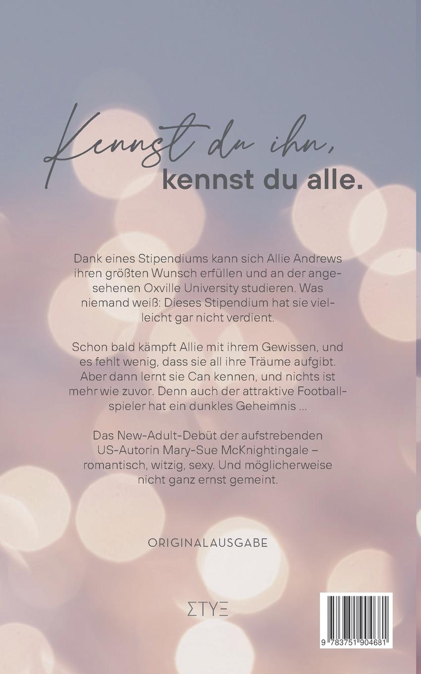 Rückseite: 9783751904681 | Can it be Love | Kennst du ihn, kennst du alle | McKnightingale | Buch