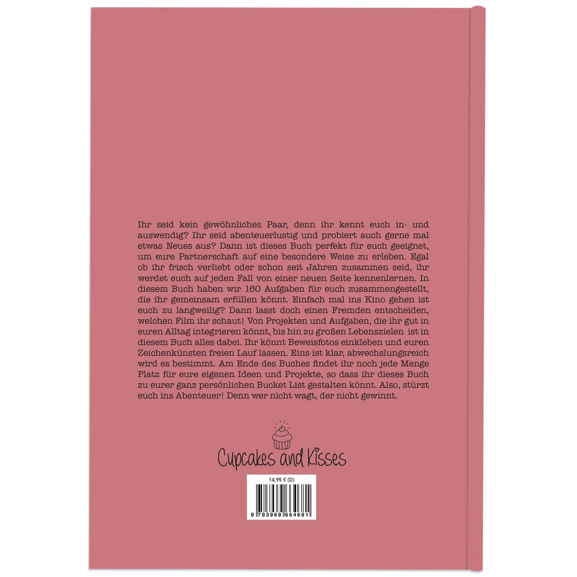 Bild: 9783969664681 | Das sind wir | Die Bucket List für Paare (rosa) | Cupcakes &amp; Kisses