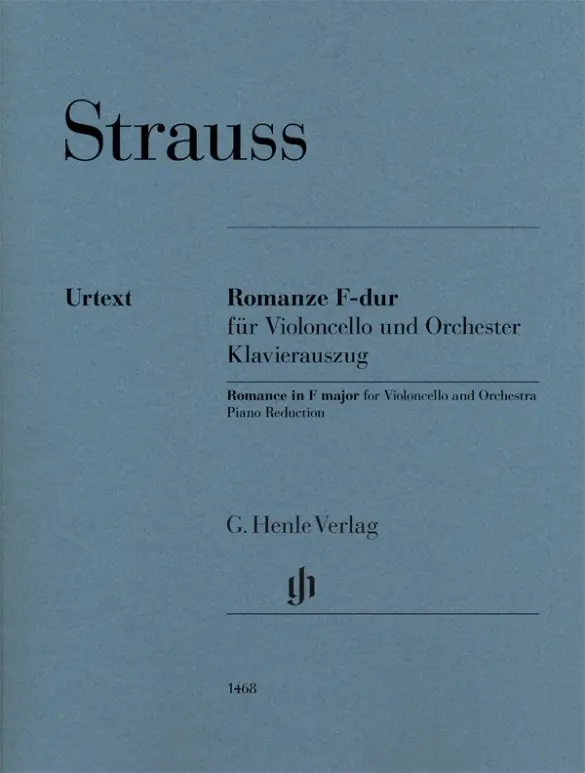 Cover: 9790201814681 | Strauss, Richard - Violoncelloromanze F-dur | Peter Jost | Taschenbuch