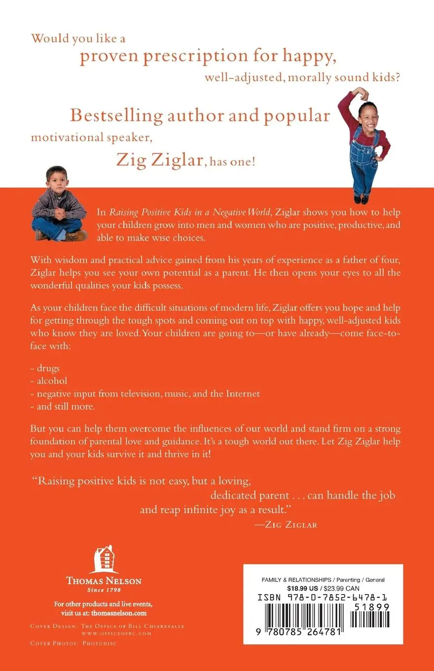 Rückseite: 9780785264781 | Raising Positive Kids in a Negative World | Zig Ziglar | Taschenbuch