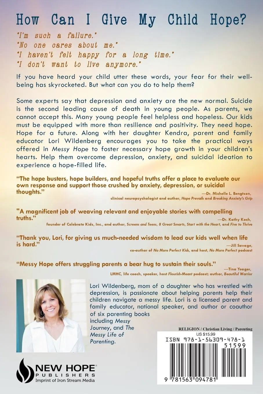 Rückseite: 9781563094781 | Messy Hope | Lori Wildenberg | Taschenbuch | Englisch | 2021