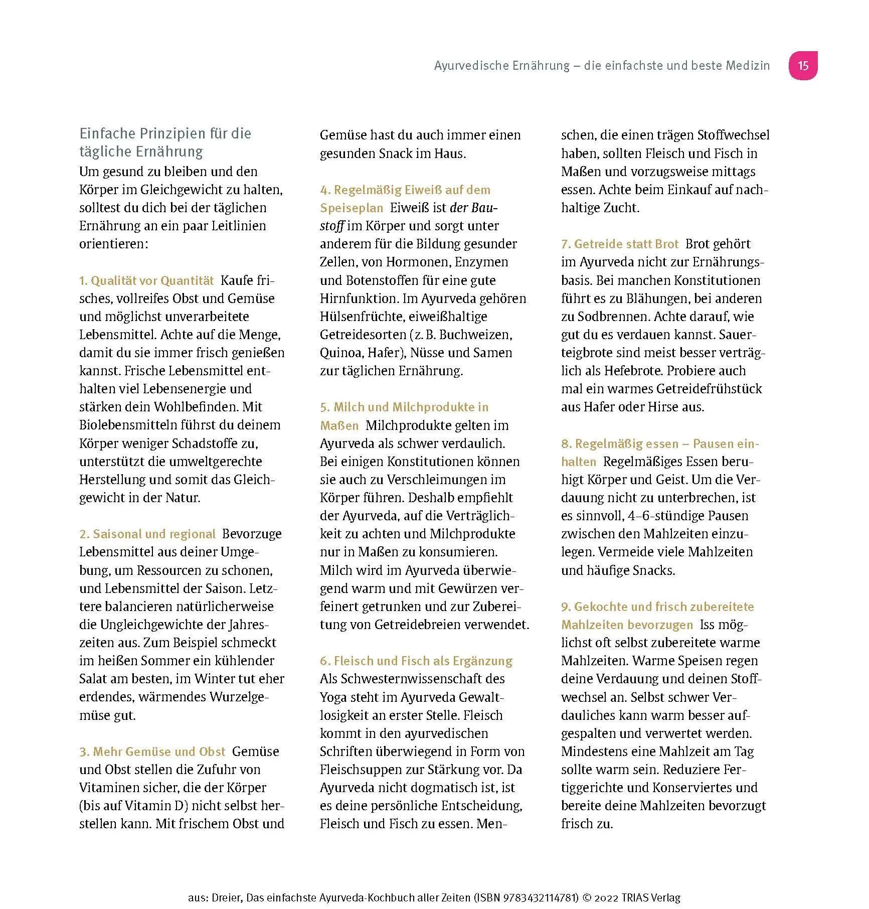 Bild: 9783432114781 | Das einfachste Ayurveda-Kochbuch aller Zeiten | Ulrike Dreier | Buch