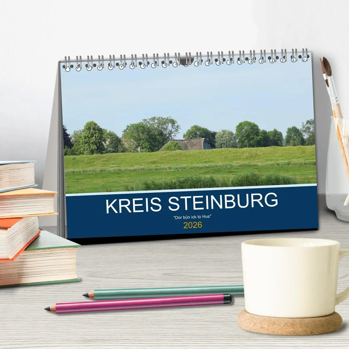 Bild: 9783457894781 | Kreis Steinburg (Tischkalender 2026 DIN A5 quer), CALVENDO...