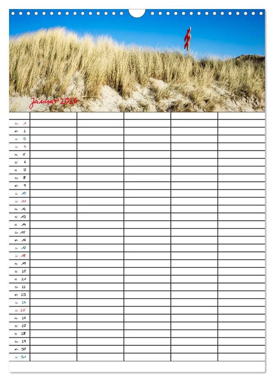 Bild: 9783516434781 | JUIST - DIE NORDSEEINSEL (Wandkalender 2026 DIN A3 hoch), CALVENDO...