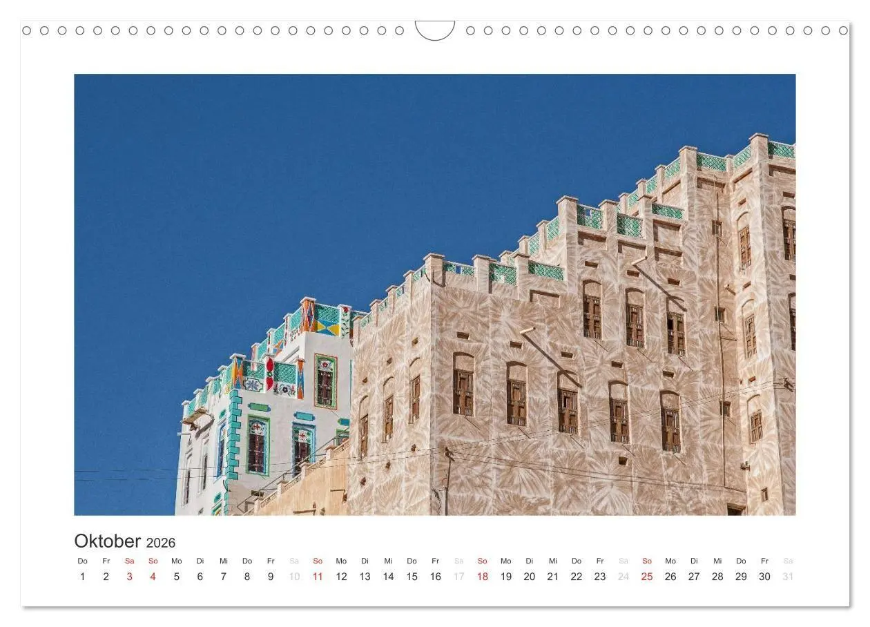Bild: 9783516674781 | Der Jemen (Wandkalender 2026 DIN A3 quer), CALVENDO Monatskalender