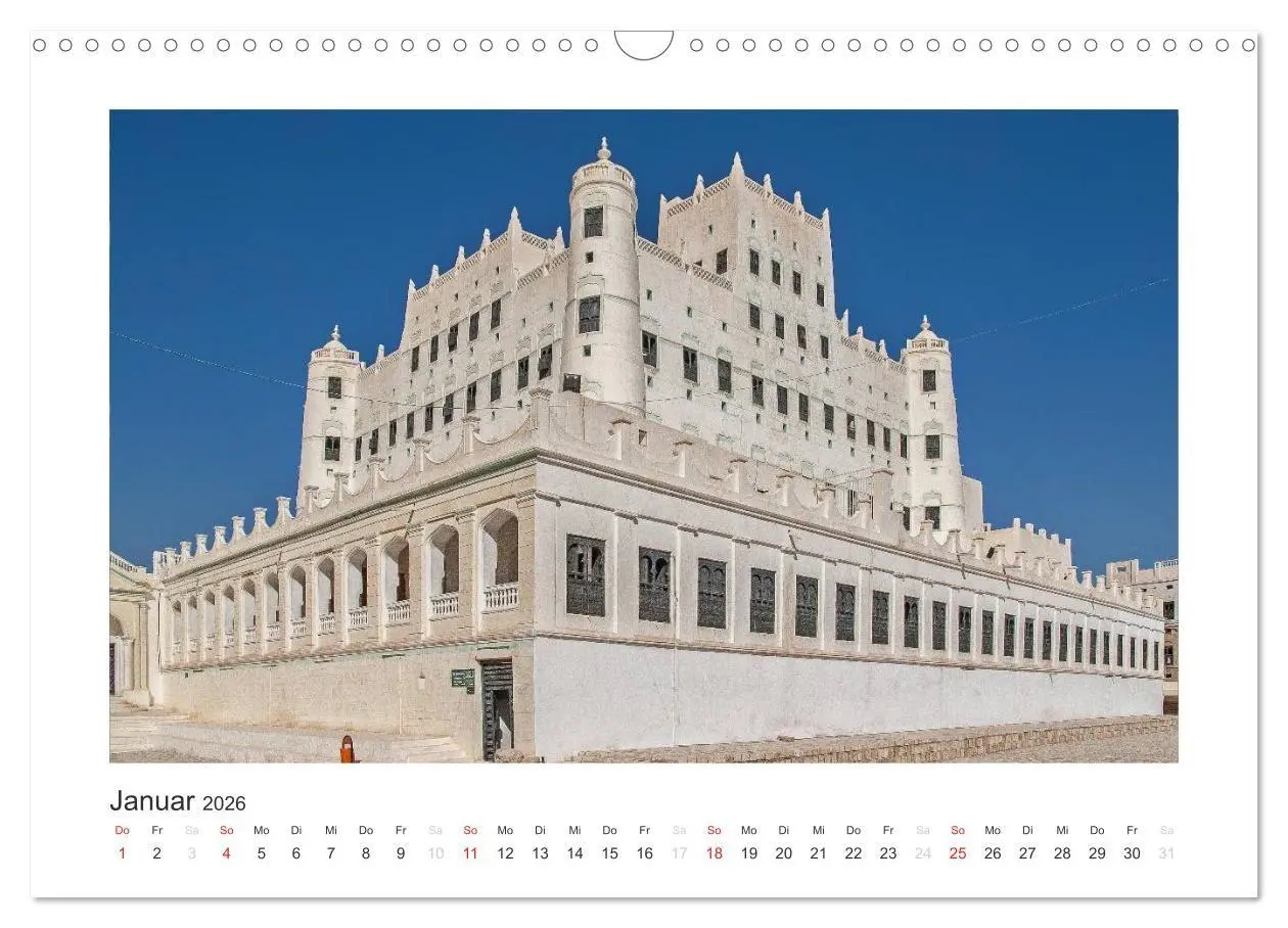 Bild: 9783516674781 | Der Jemen (Wandkalender 2026 DIN A3 quer), CALVENDO Monatskalender