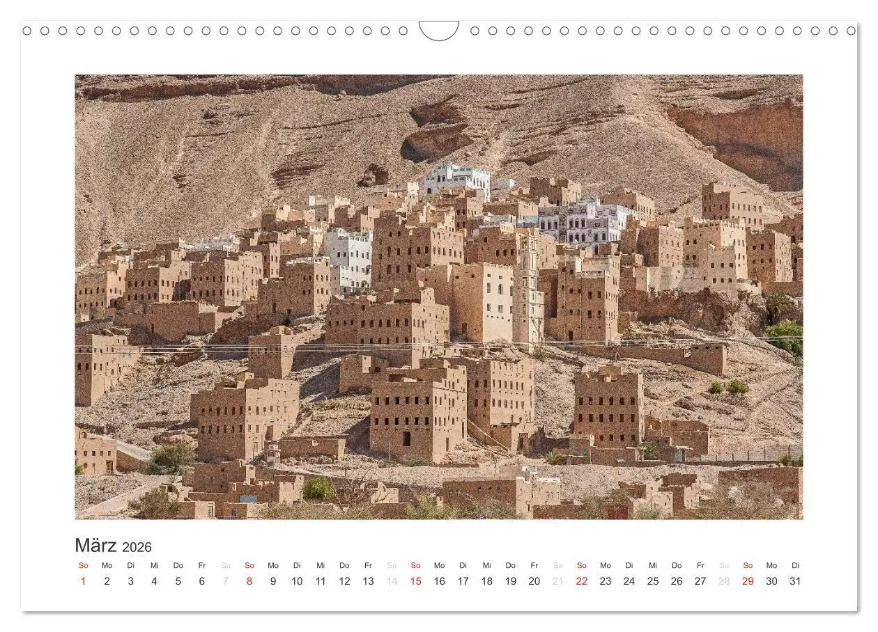 Bild: 9783516674781 | Der Jemen (Wandkalender 2026 DIN A3 quer), CALVENDO Monatskalender
