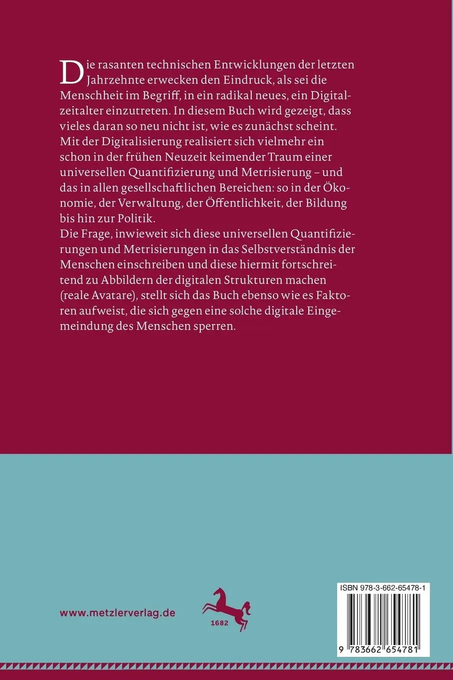Rückseite: 9783662654781 | Reale Avatare | Zur Versponnenheit des Menschen in der Netzkultur