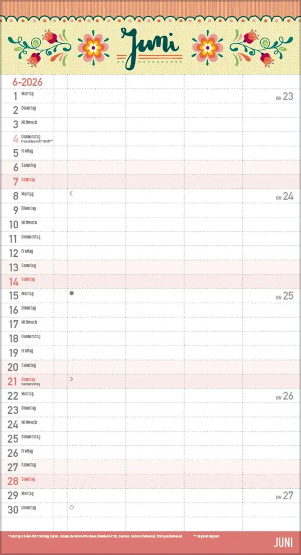 Bild: 9783731884781 | Familienplaner Vintage Zetteltasche 2026 | Verlag Korsch | Kalender