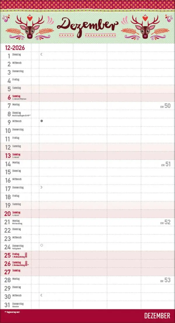 Bild: 9783731884781 | Familienplaner Vintage Zetteltasche 2026 | Verlag Korsch | Kalender