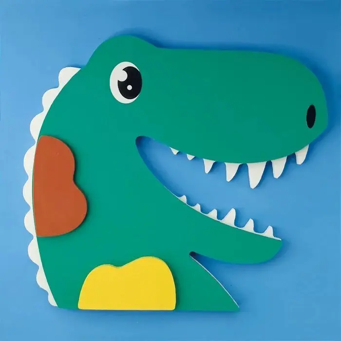 Bild: 3660016854881 | ALADINE - 3D-Holzbild zum Bemalen Dinosaurier | Deutsch | 2025