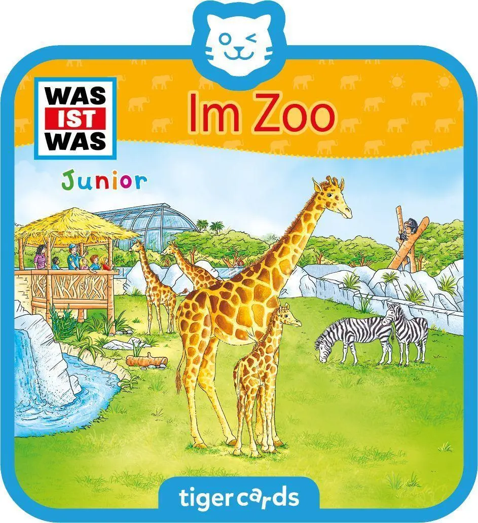 Cover: 4260535484881 | tigercard - WAS IST WAS Junior - Zoo | Deutsch | 2021