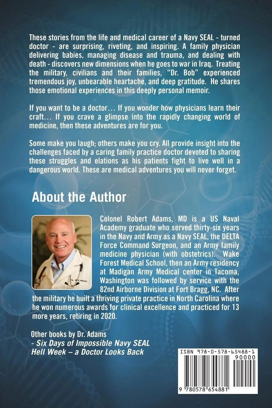 Rückseite: 9780578654881 | Swords and Saints A Doctor's Journey | Robert Adams | Taschenbuch