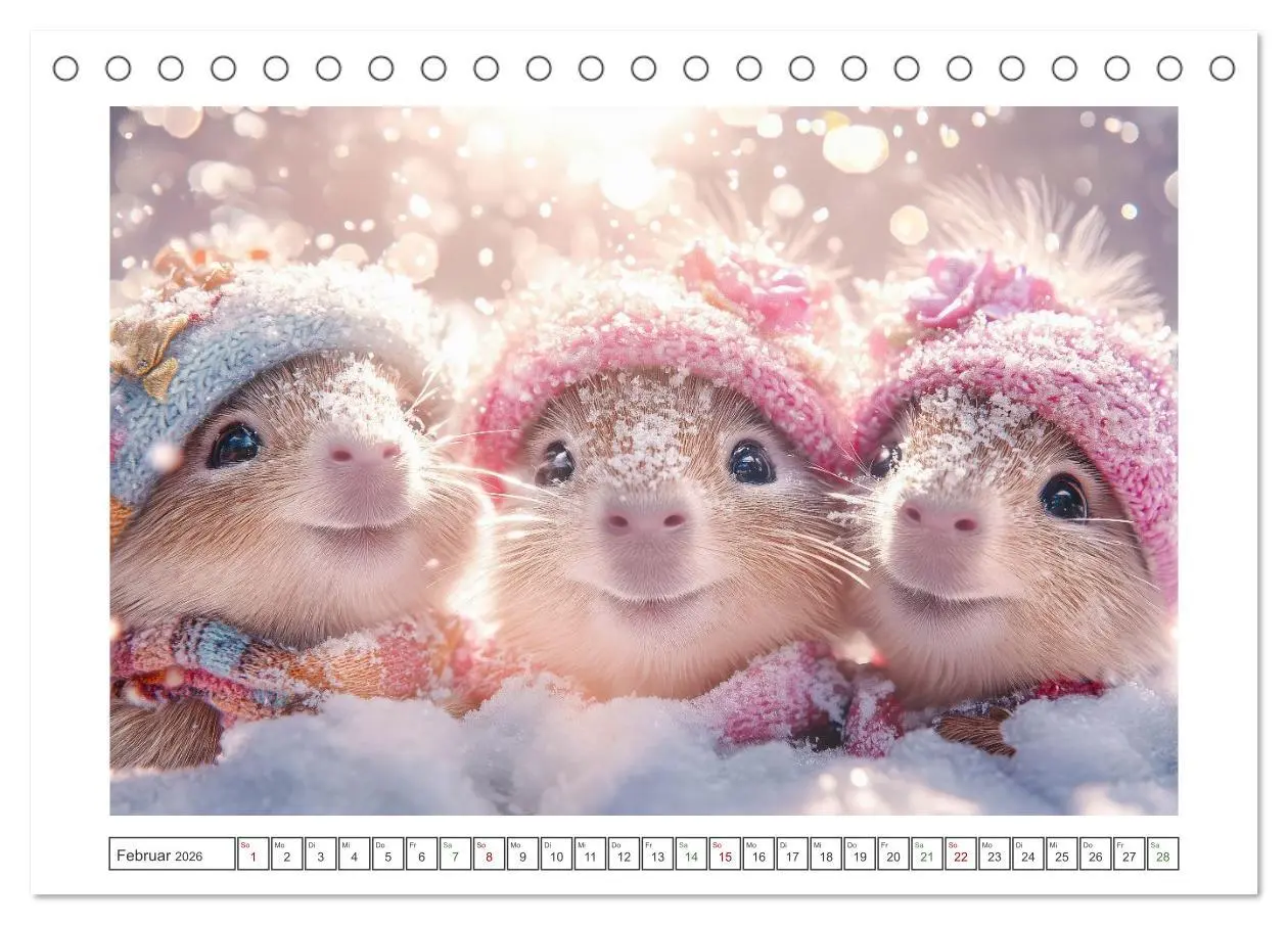 Bild: 9783457644881 | Capybara Zeit (Tischkalender 2026 DIN A5 quer), CALVENDO...
