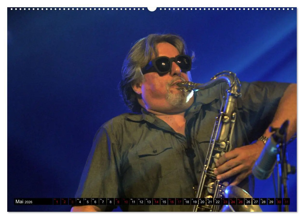 Bild: 9783457884881 | Jazz 2026 (Wandkalender 2026 DIN A2 quer), CALVENDO Monatskalender