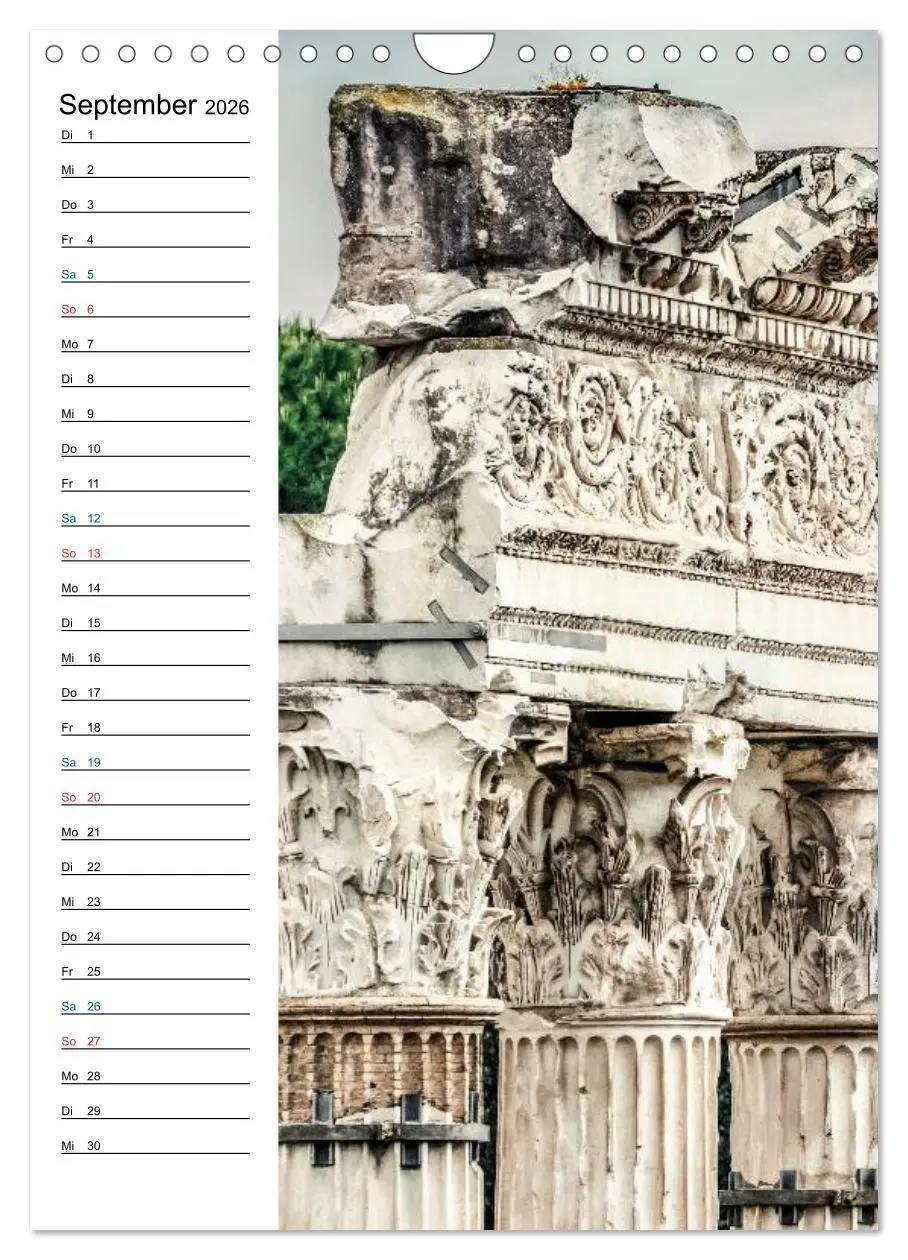 Bild: 9783516424881 | Antikes Rom (Wandkalender 2026 DIN A4 hoch), CALVENDO Monatskalender