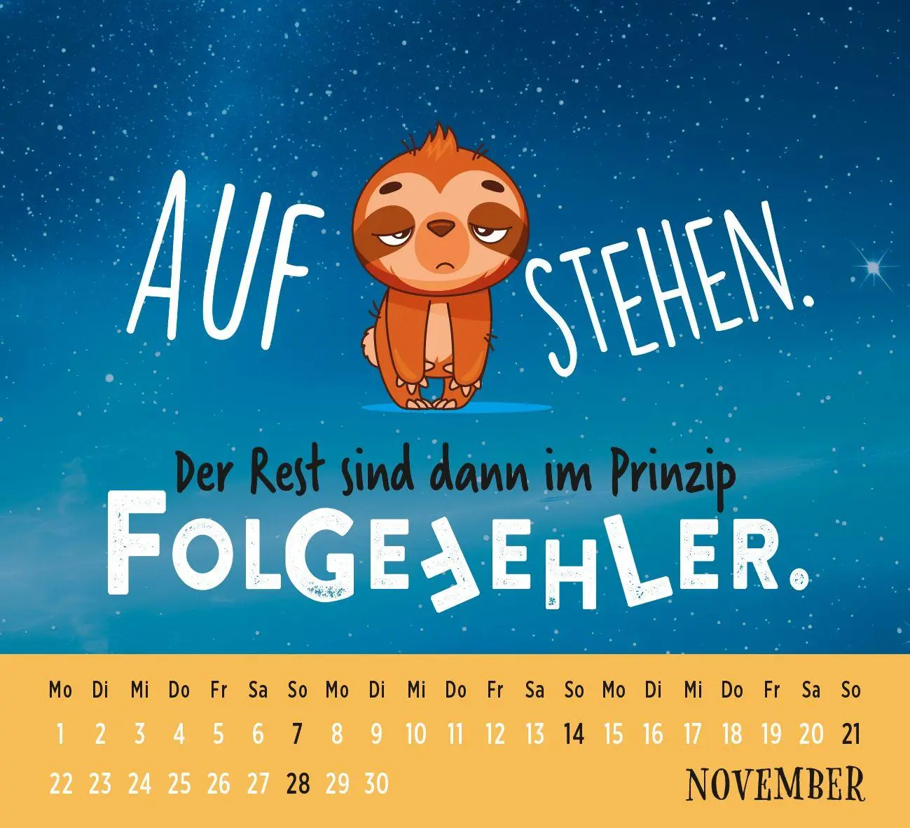 Bild: 4036442014981 | Mini-Kalender 2027: Sternzeichen Keinbock (1.1. -31.12.) | Groh Verlag