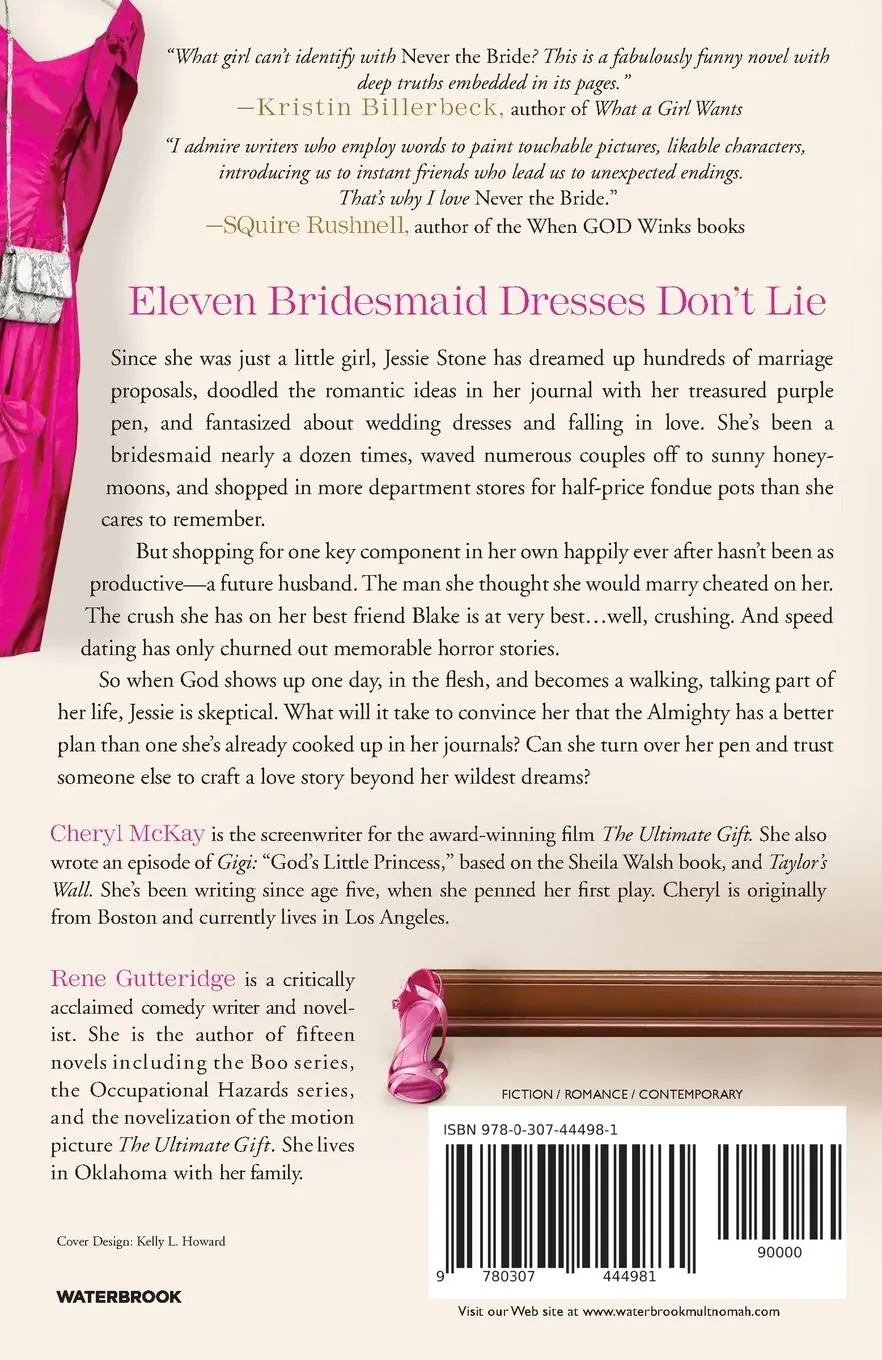 Rückseite: 9780307444981 | Never the Bride | A Novel | Rene Gutteridge (u. a.) | Taschenbuch