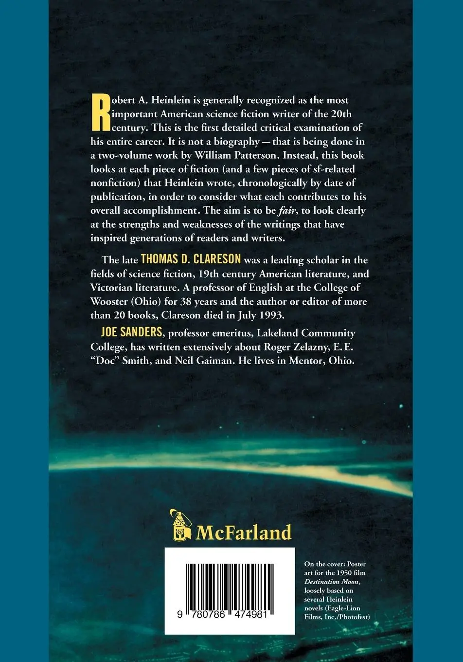 Rückseite: 9780786474981 | The Heritage of Heinlein | A Critical Reading of the Fiction | Buch