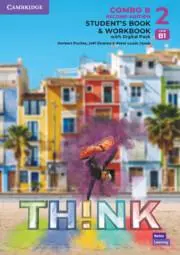 Cover: 9781108804981 | Think Level 2 Student's Book and Workbook with Digital Pack Combo B...