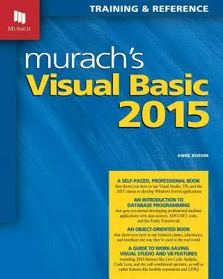 Cover: 9781890774981 | Murach's Visual Basic 2015 | Anne Boehm | Taschenbuch | Englisch
