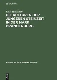 Cover: 9783111024981 | Die Kulturen der jüngeren Steinzeit in der Mark Brandenburg | Buch | X