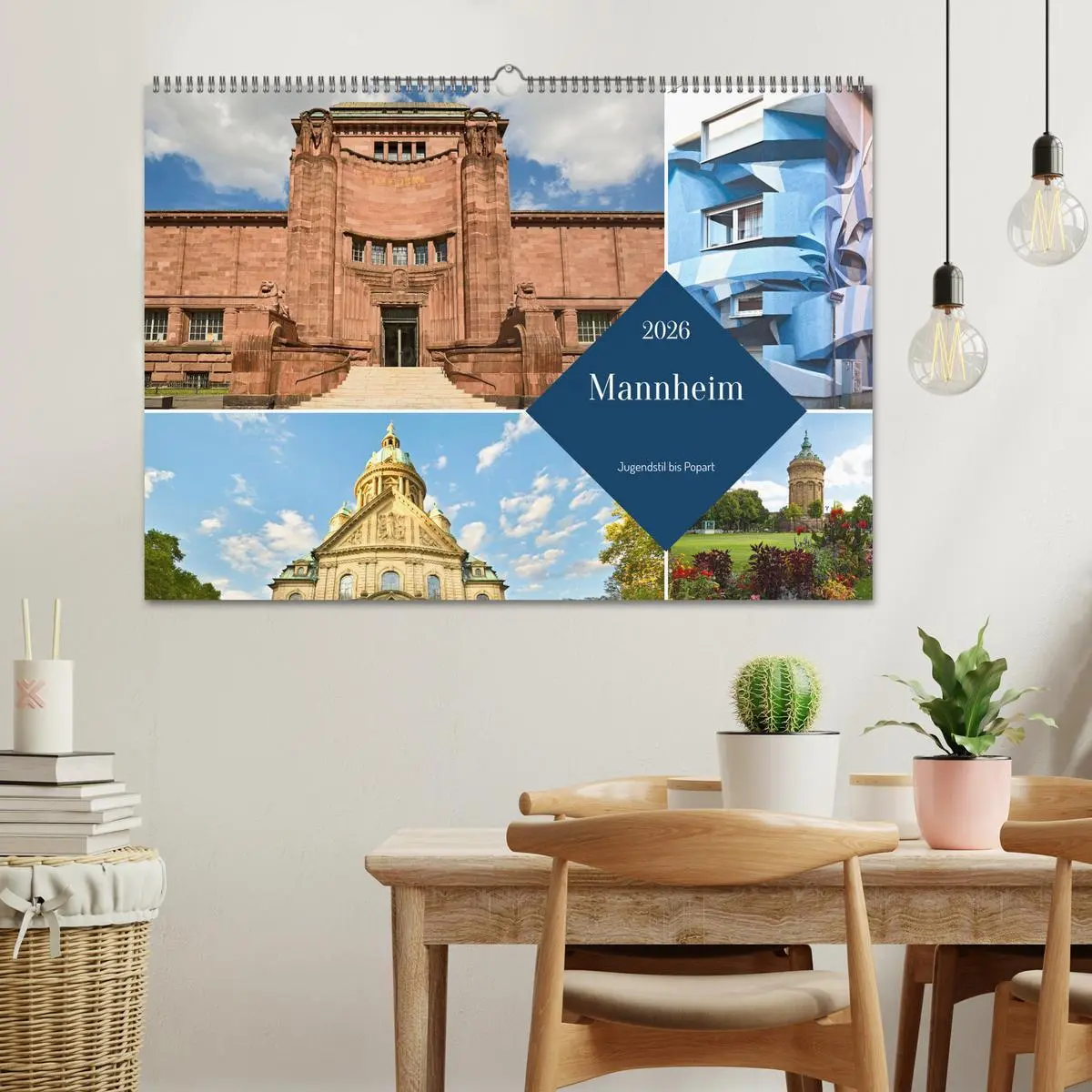 Bild: 9783457564981 | Mannheim - Jugendstil bis Popart (Wandkalender 2026 DIN A2 quer),...