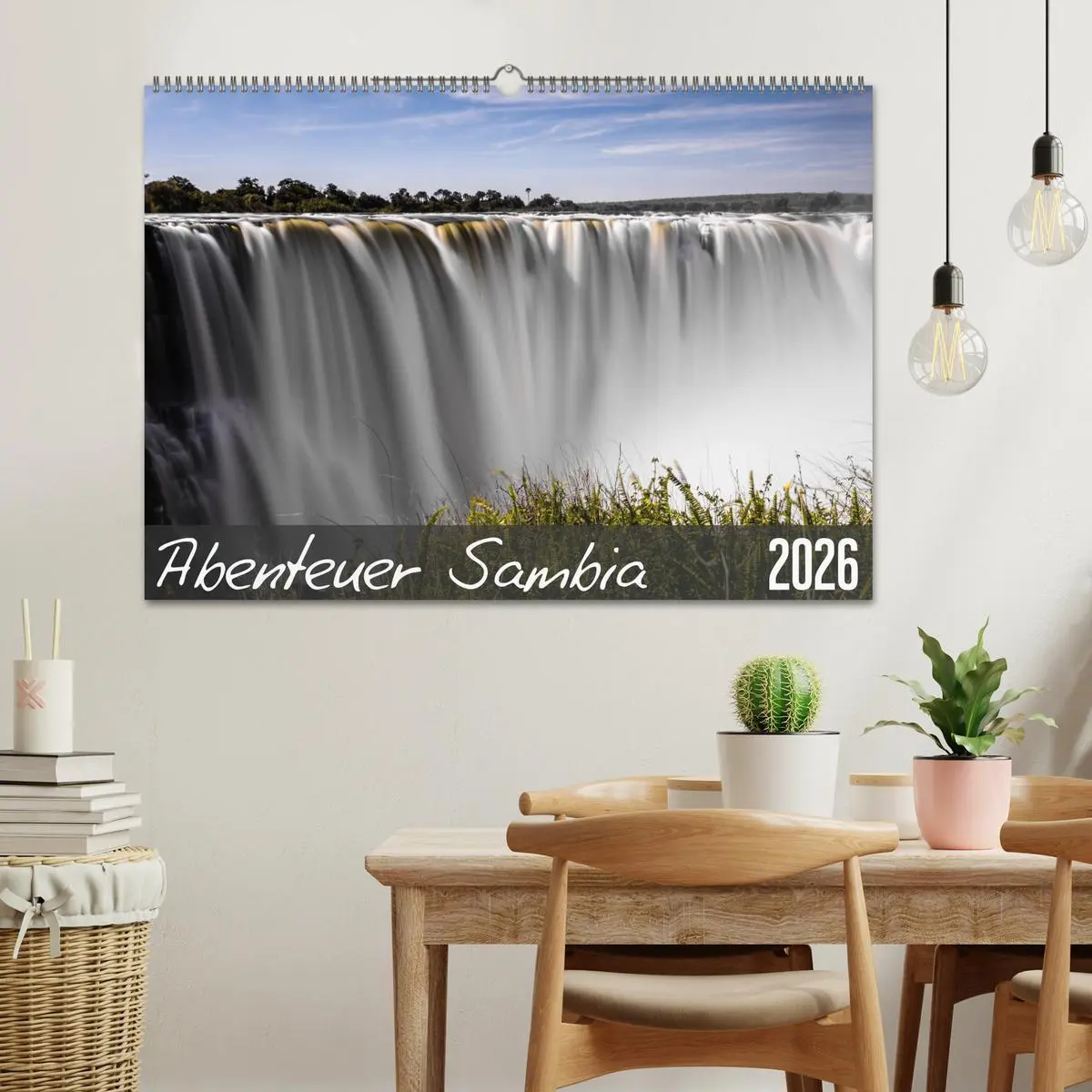 Bild: 9783457874981 | Abenteuer Sambia (Wandkalender 2026 DIN A2 quer), CALVENDO...