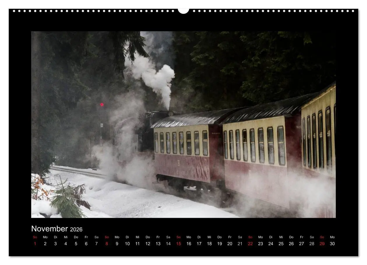 Bild: 9783516104981 | Dampferlebnis im Harz (Wandkalender 2026 DIN A2 quer), CALVENDO...