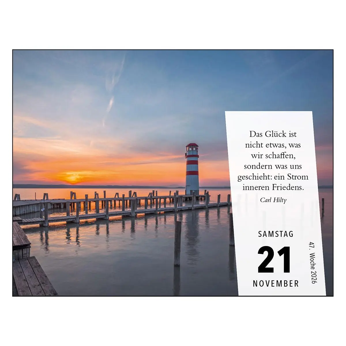 Bild: 9783746264981 | Bilder für die Seele 2026 | Ein Augenblick Besinnung | Kalender | 2026