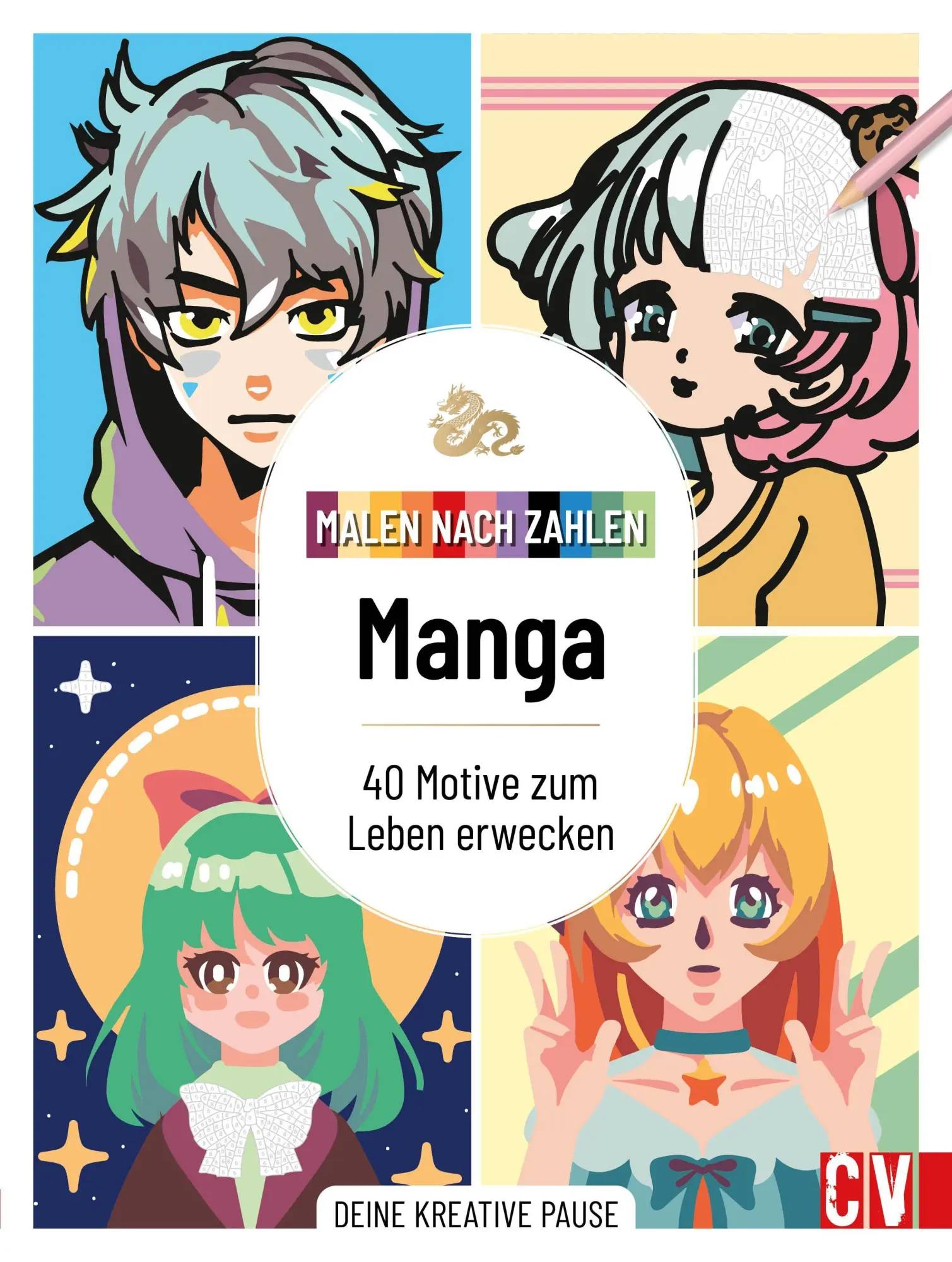 Cover: 9783862304981 | Malen nach Zahlen: Manga | Taschenbuch | 96 S. | Deutsch | 2026
