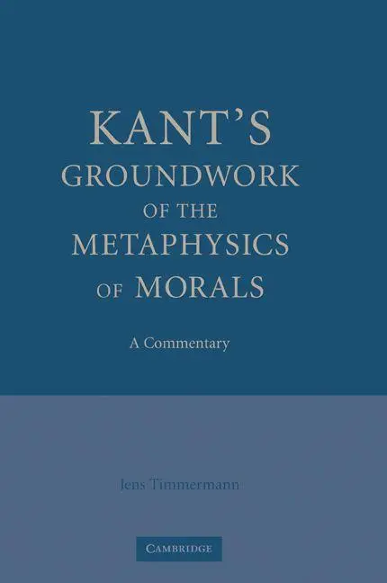 Cover: 9780521175081 | Kant's Groundwork of the Metaphysics of Morals | A Commentary | Buch
