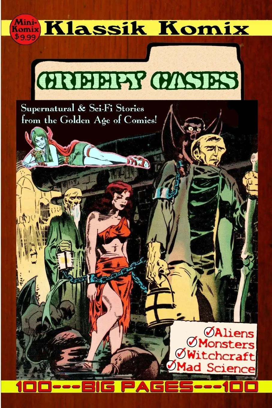 Cover: 9781312325081 | Klassik Komix | Creepy Cases | Mini Komix | Taschenbuch | Englisch