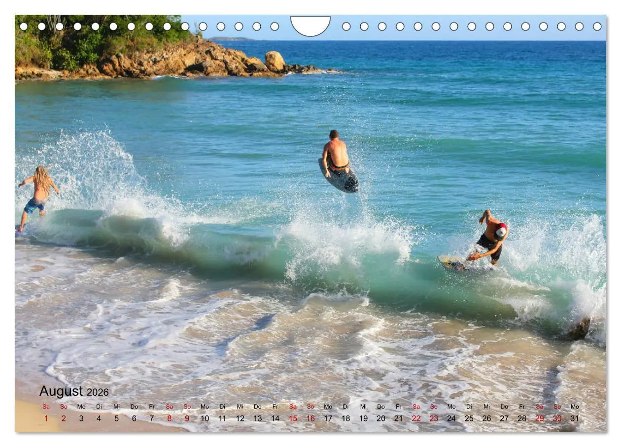 Bild: 9783457835081 | Surfen - die perfekte Welle (Wandkalender 2026 DIN A4 quer),...