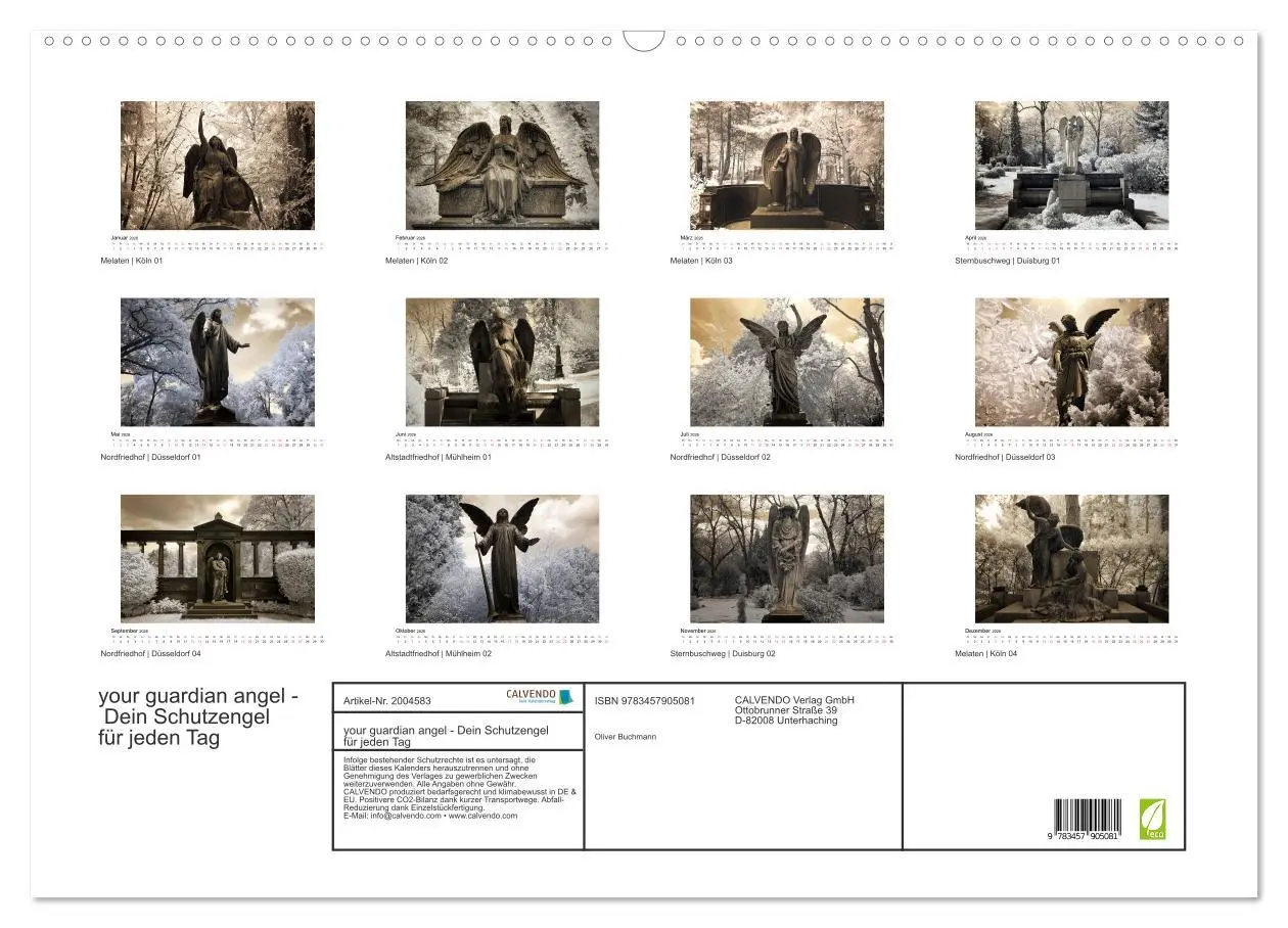 Bild: 9783457905081 | your guardian angel - Dein Schutzengel für jeden Tag (Wandkalender...