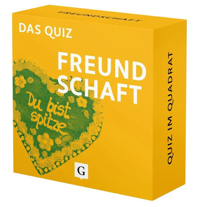 Cover: 9783899785081 | Freundschaft. Das Quiz | Ines Stickler | Taschenbuch | Quiz im Quadrat