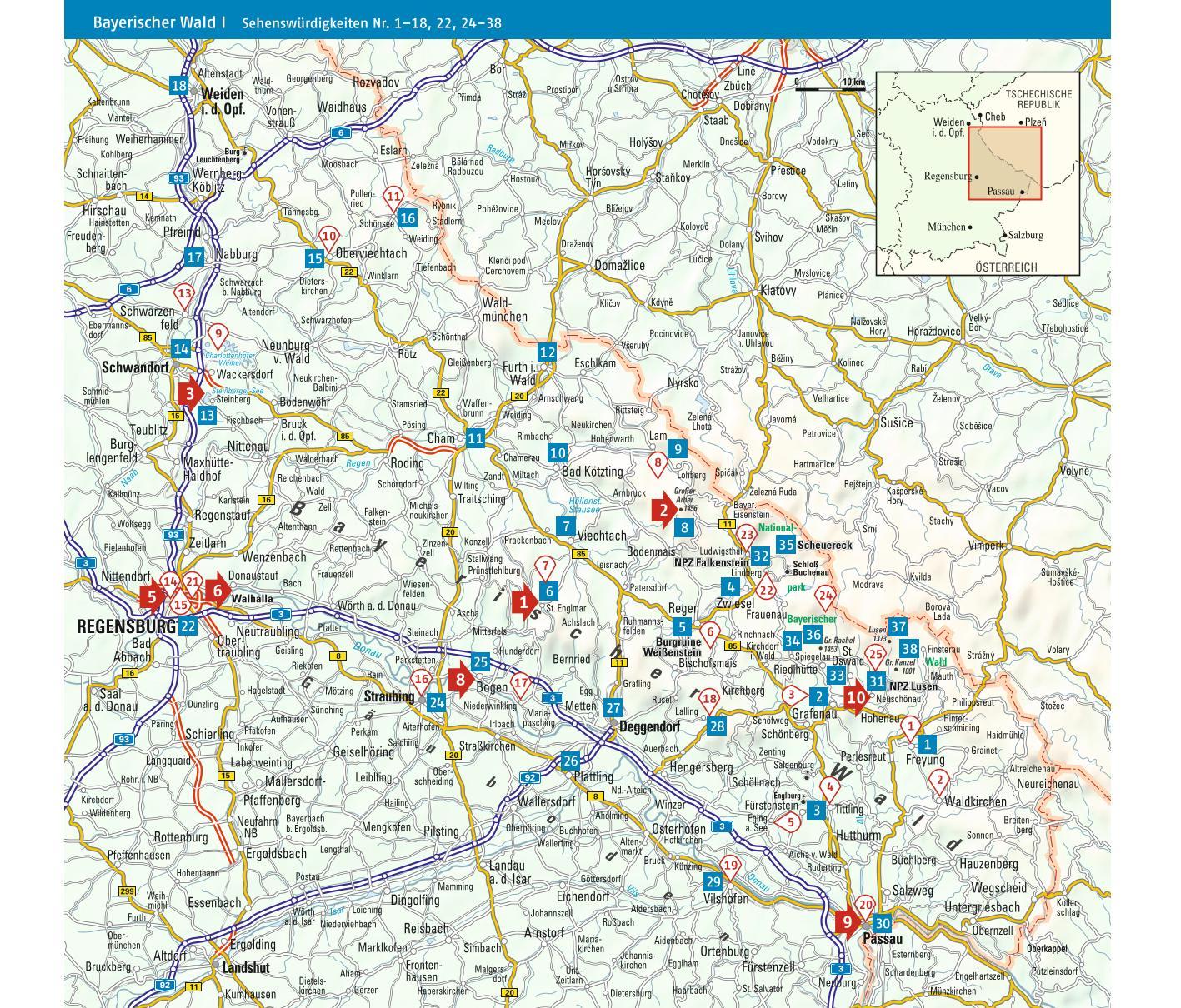 Bild: 9783956895081 | ADAC Reiseführer Bayerischer Wald | Georg Weindl | Taschenbuch | 2019