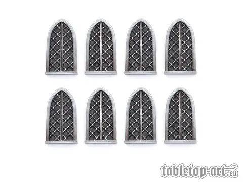Cover: 704270725181 | Terrain Components - Oriel Windows - Set 1 (2) | Tabletop-Art