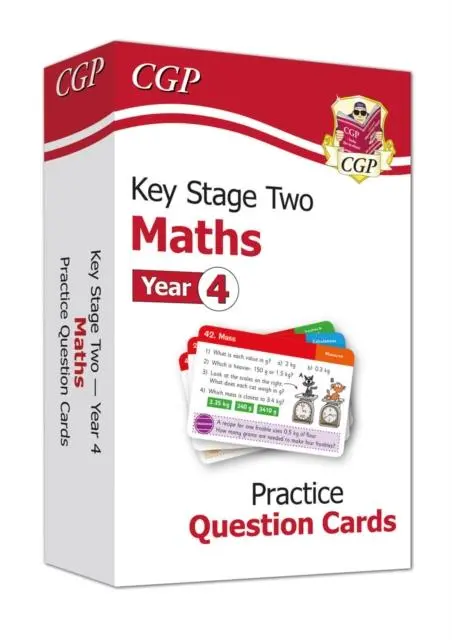Cover: 9781789085181 | KS2 Maths Year 4 Practice Question Cards | Cgp Books | Buch | Gebunden