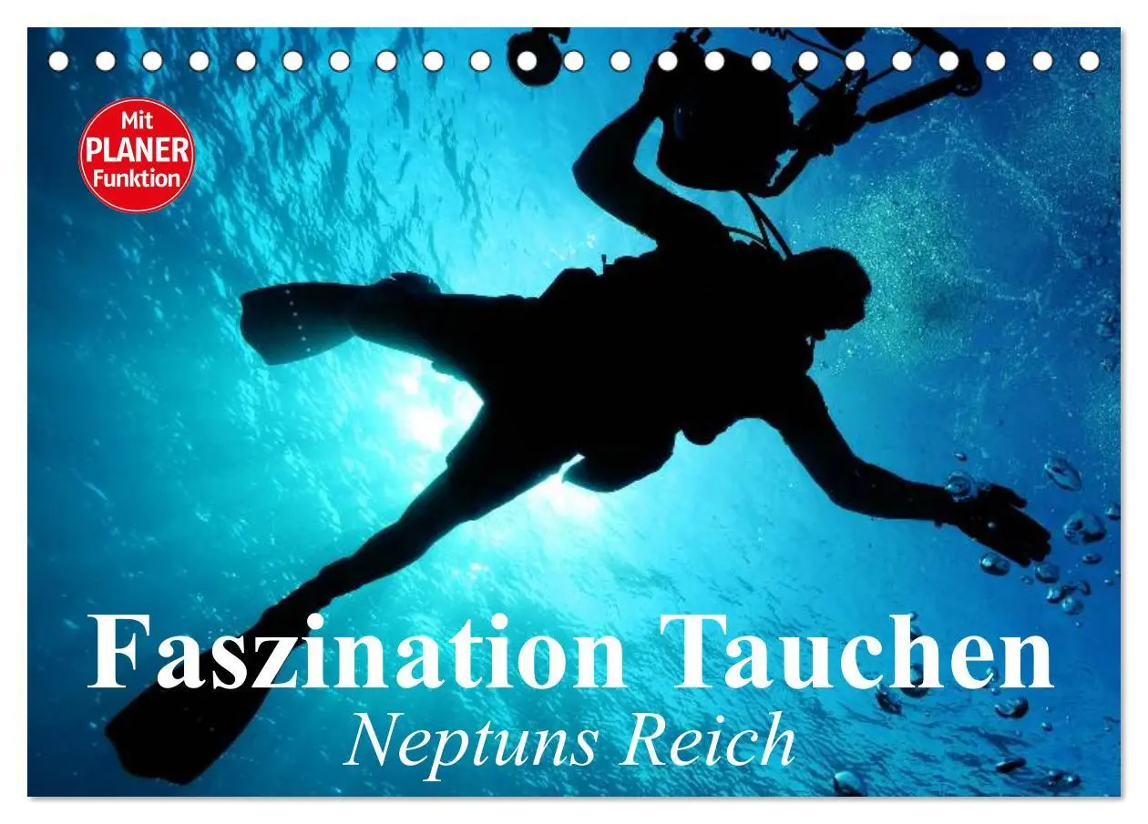 Cover: 9783457995181 | Faszination Tauchen. Neptuns Reich (Tischkalender 2026 DIN A5...