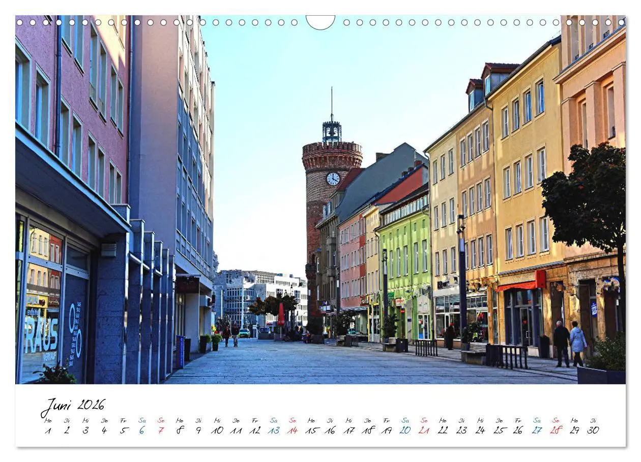Bild: 9783516155181 | Cottbusser Ansichten (Wandkalender 2026 DIN A3 quer), CALVENDO...