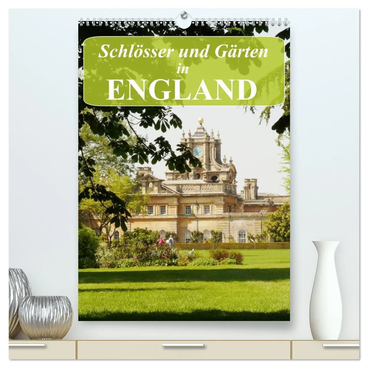 Cover: 9783516395181 | Schlösser und Gärten in England (hochwertiger Premium Wandkalender...