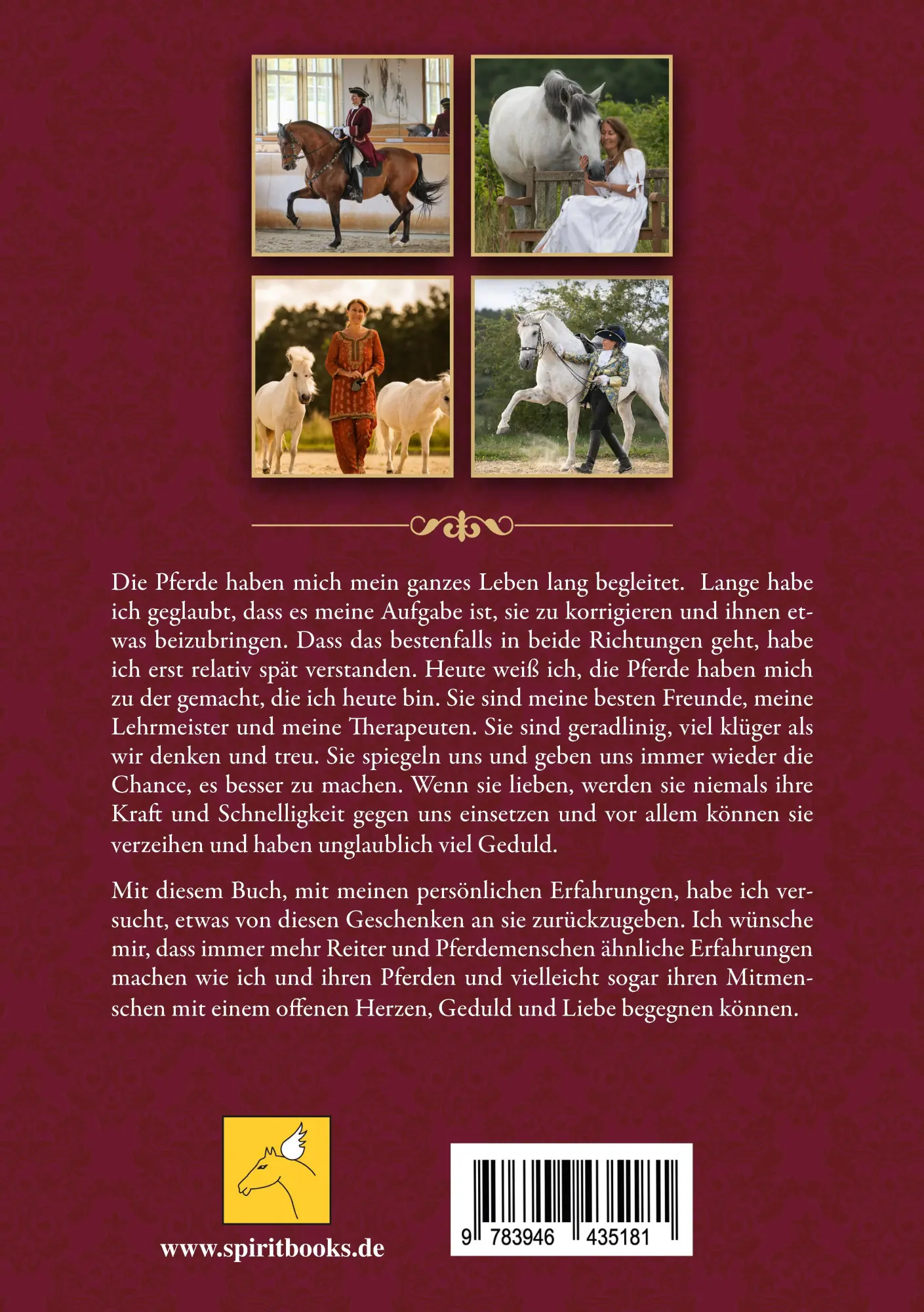 Rückseite: 9783946435181 | Über Pferde und Menschen | Elke Wedig | Taschenbuch | Paperback | 2024